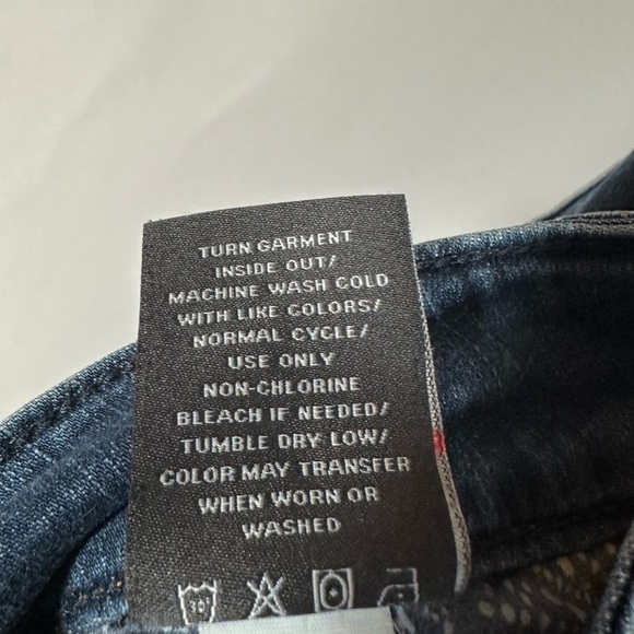 Torrid Blue Lightly Distressed Skinny Jeans 20R - Picture 12 of 12